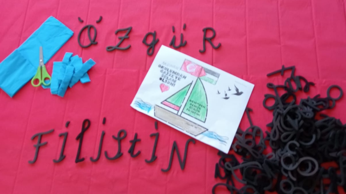 OKULUMUZDA FİLİSTİN FARKINDALIK ETKİNLİKLERİ YAPILDI